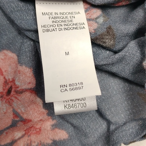 Lucky Brand women's long sleeved blouse size medium - Picture 6 of 12